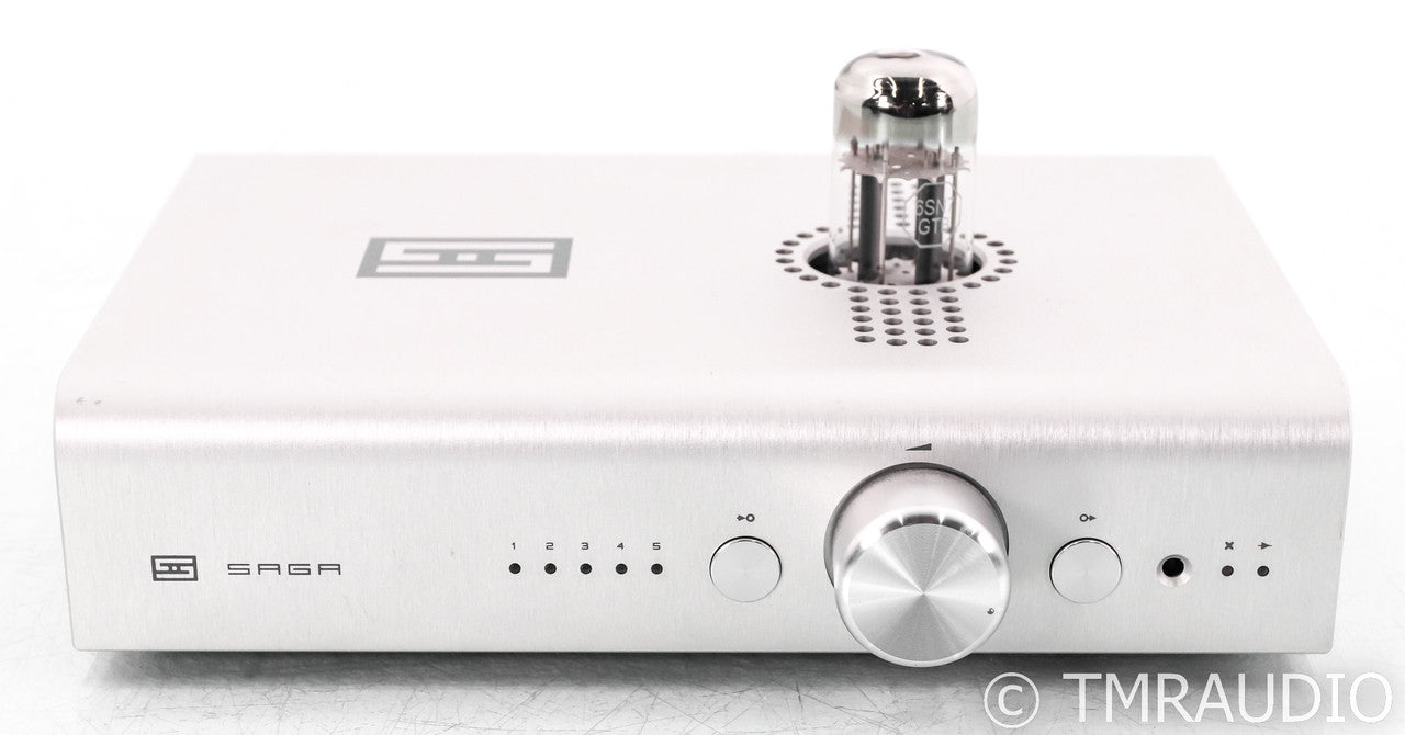 Schiit Saga+ Stereo Tube Hybrid Preamplifier; Plus; Remote