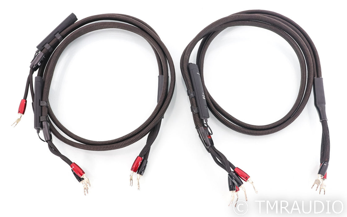 AudioQuest Castle Rock Bi-Wire Speaker Cable; 6ft Pair; 72v DBS