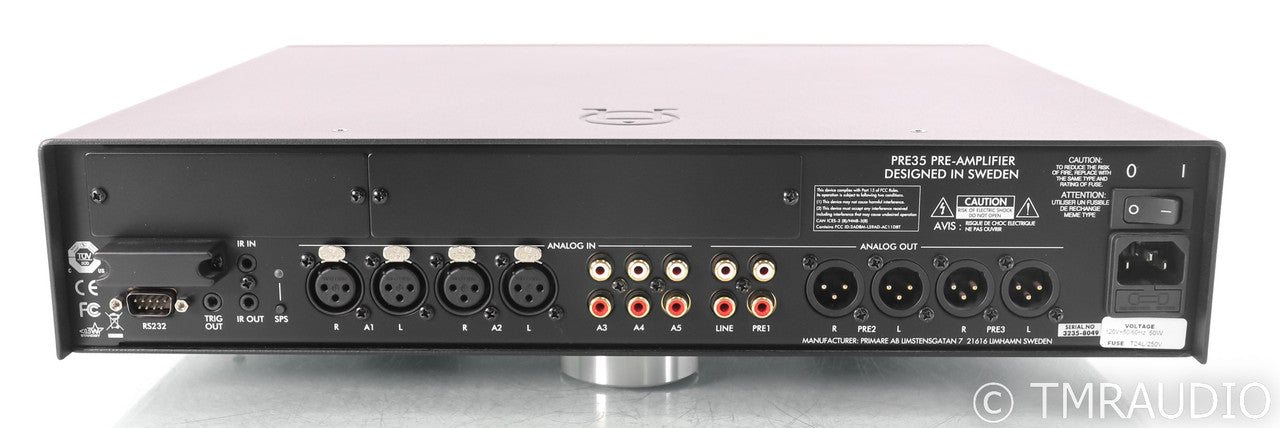 Primare PRE35 Stereo Preamplifier; PRE-35; Black; Remote