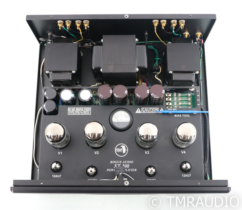 Rogue Audio ST100 Stereo Tube Power Amplifier; ST-100; Black