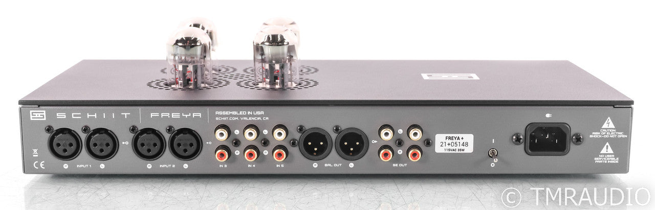 Schiit Freya+ Stereo Tube Hybrid Preamplifier; Plus; Remote