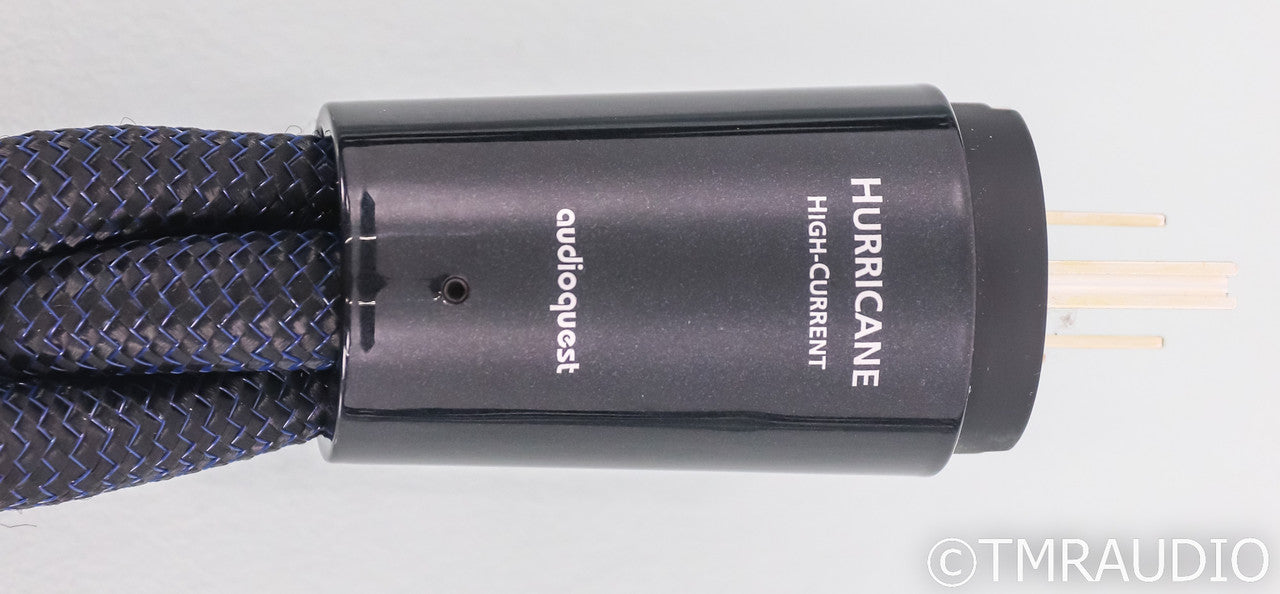 AudioQuest Hurricane HC Power Cable; 2m AC Cord; 72v DBS; High Current