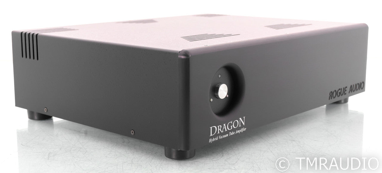Rogue Audio Dragon Stereo Tube Hybrid Amplifier; Black