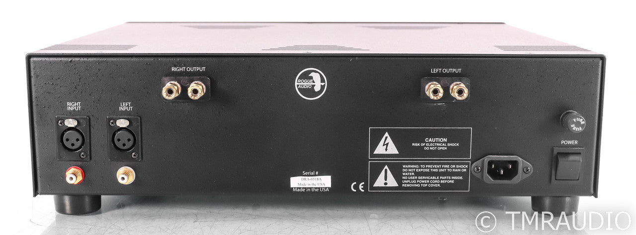 Rogue Audio Dragon Stereo Tube Hybrid Amplifier; Black