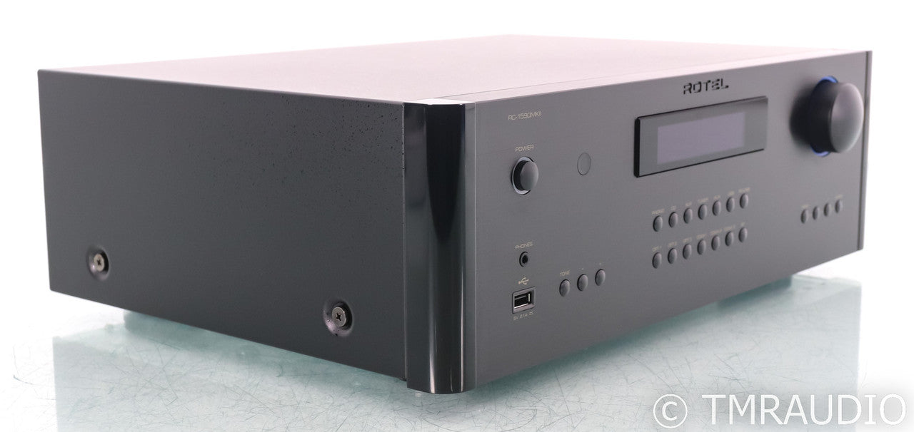Rotel RC-1590 MkII Stereo Preamplifier; Black (Open Box)