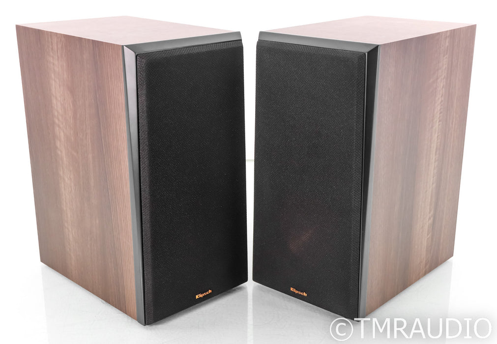 Klipsch RP-600M Bookshelf Speakers; RP600M; Walnut Pair