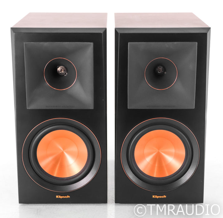Klipsch RP-600M Bookshelf Speakers; RP600M; Walnut Pair