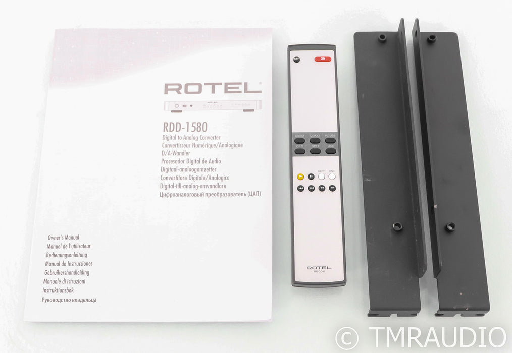 Rotel RDD-1580 DAC; RDD1580; D/A Converter; USB; Remote