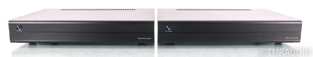 PS Audio Stellar M700 Mono Power Amplifier; Black Pair