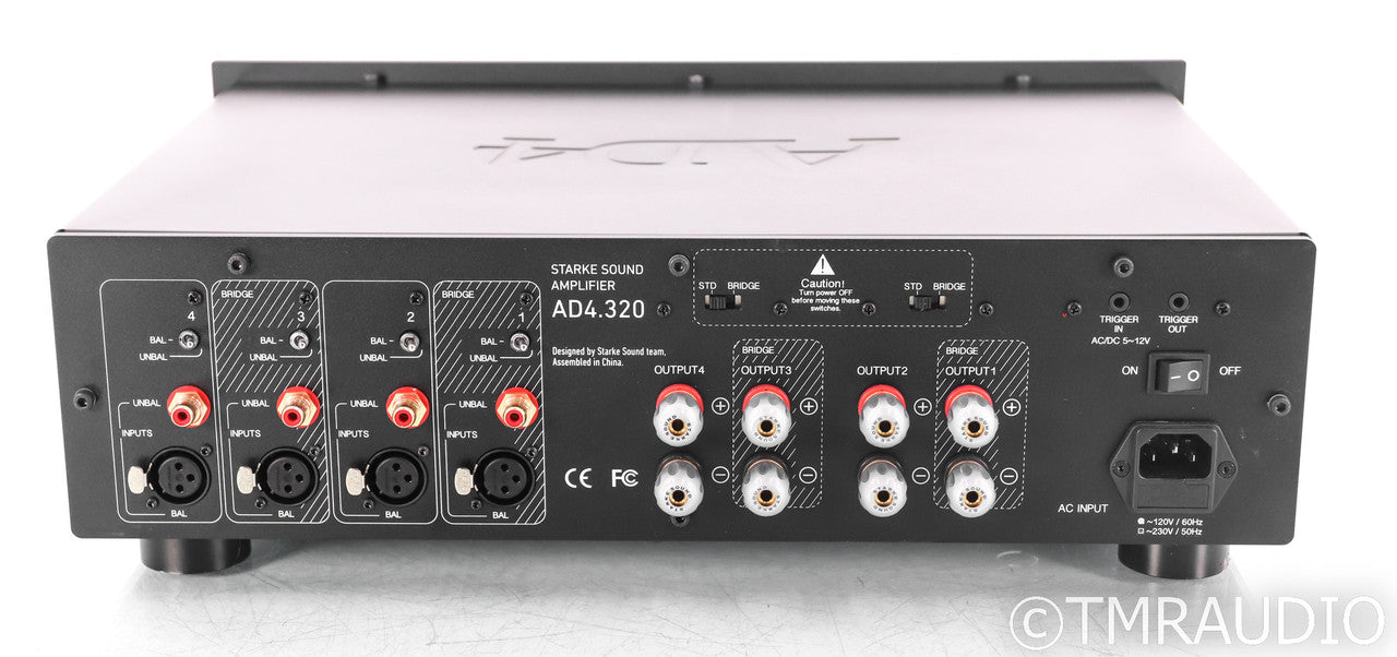 Starke Sound AD4.320 4-Channel Power Amplifier; AD4320