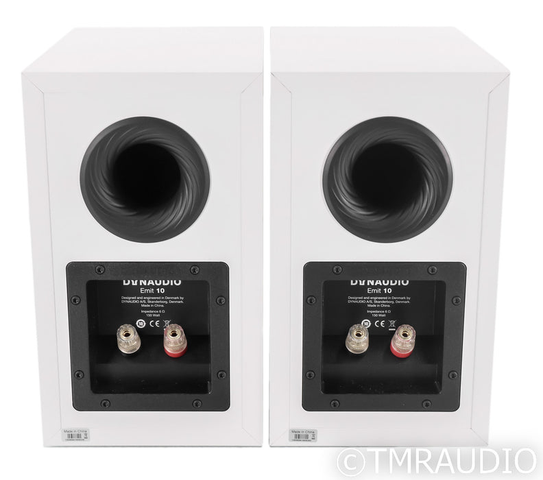 Dynaudio Emit 10 Bookshelf Speakers; White