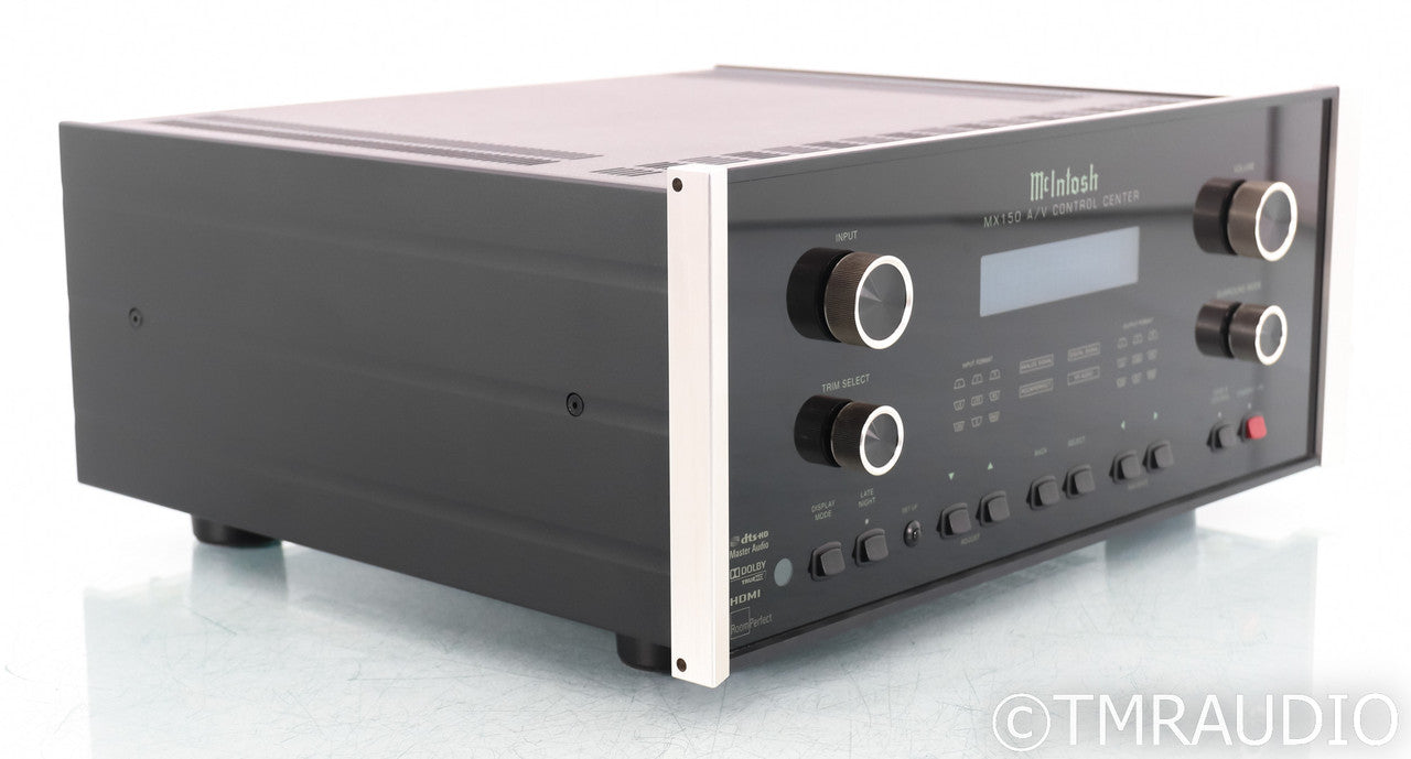 McIntosh MX150 7.1 Channel Home Theater Processor; MX-150; Remote; MM Phono