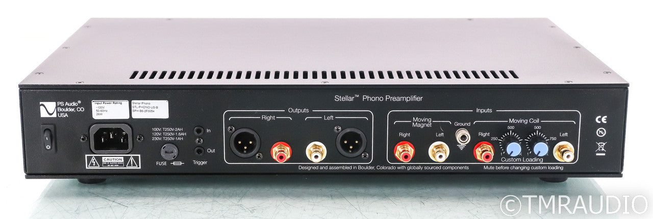 PS Audio Stellar MM / MC Phono Preamplifier; Black; Remote