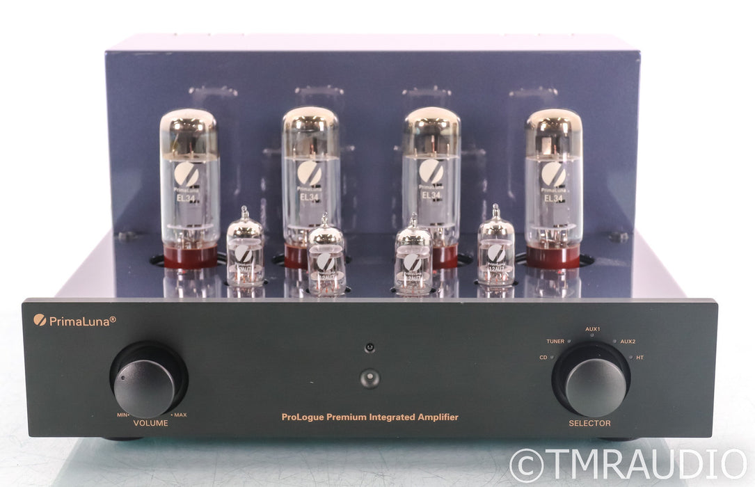 PrimaLuna ProLogue Premium Stereo Integrated Amplifier; Black; Remote