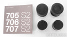B&W 705 S2 Bookshelf Speakers; Gloss Black Pair; Series 2