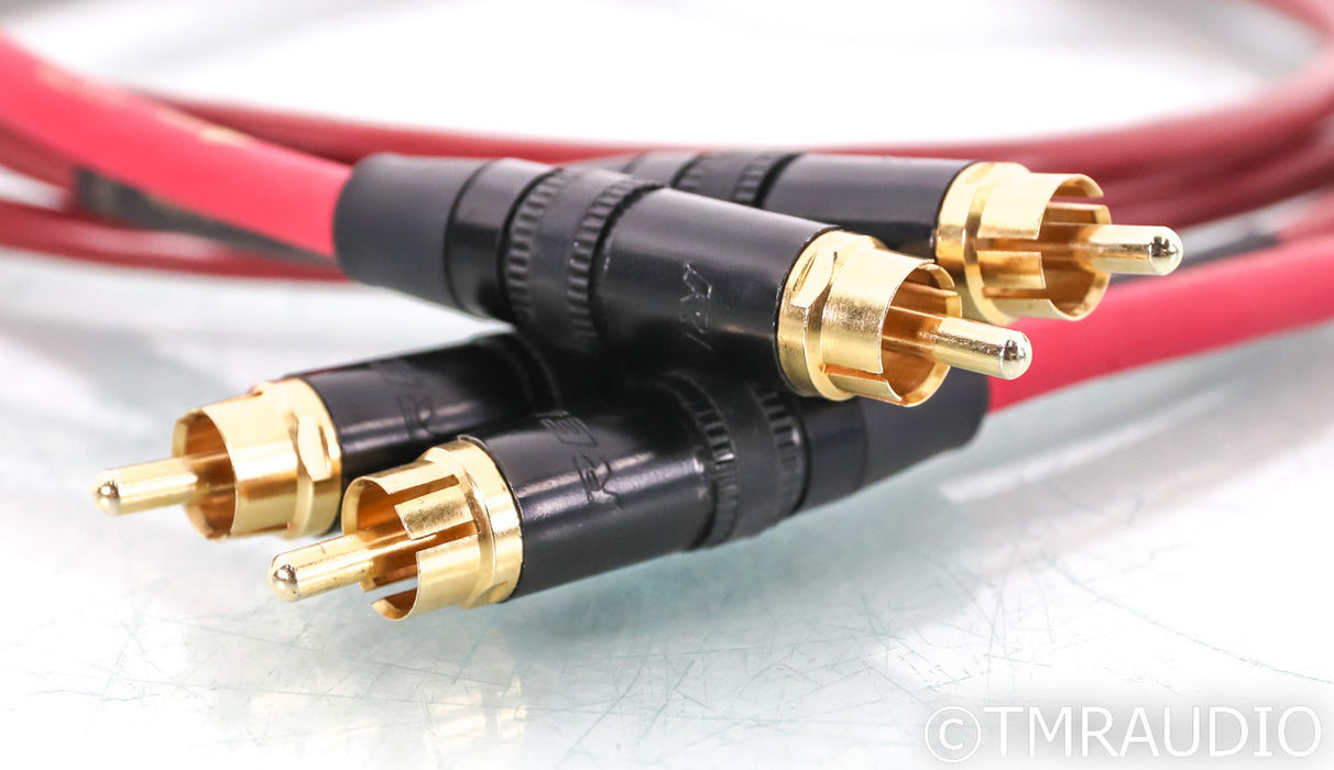 Nordost Red Dawn RCA Cables; 1m Pair Interconnects