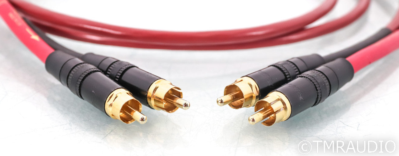 Nordost Red Dawn RCA Cables; 1m Pair Interconnects