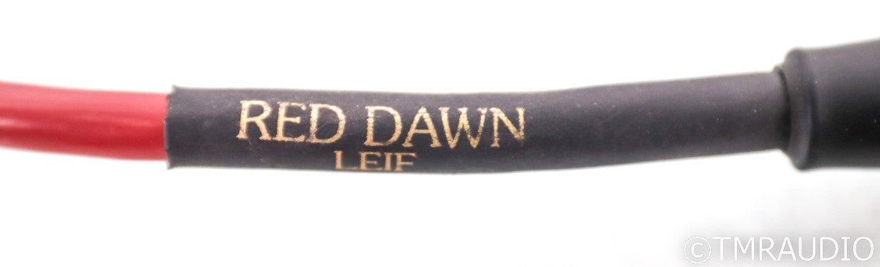 Nordost Red Dawn RCA Cables; 1m Pair Interconnects