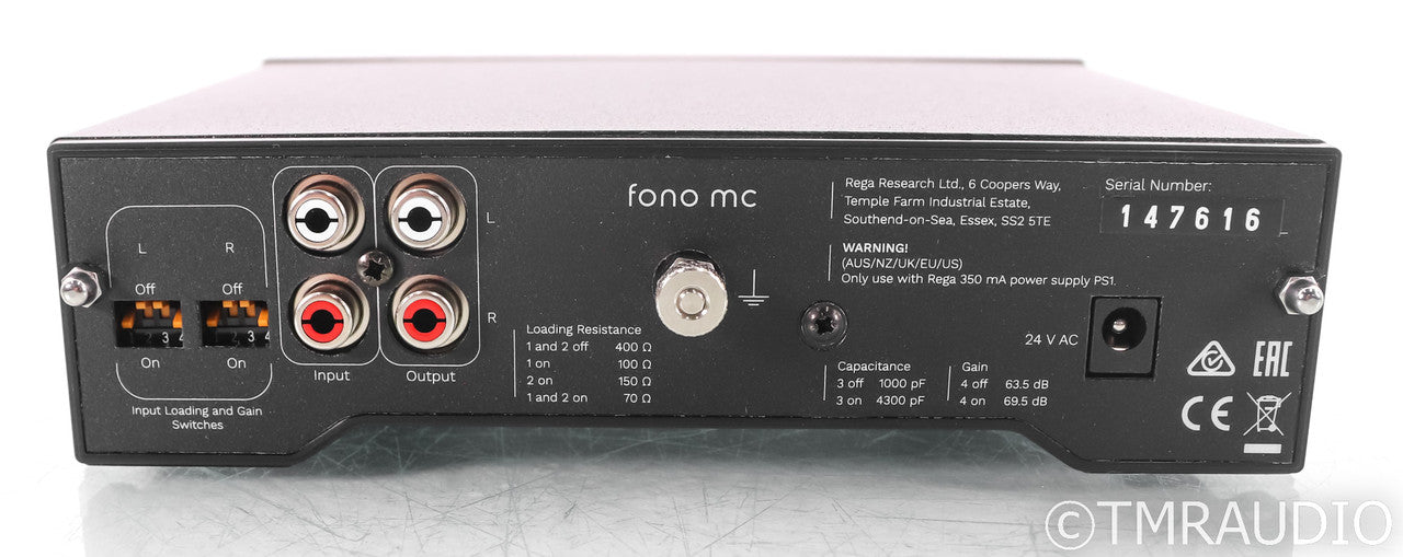Rega Fono MC Phono Preamplifier; Moving Coil (Open Box)
