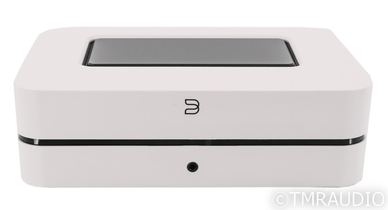 Bluesound POWERNODE Wireless Streaming Amplifier; White; Newest Model (Open Box)