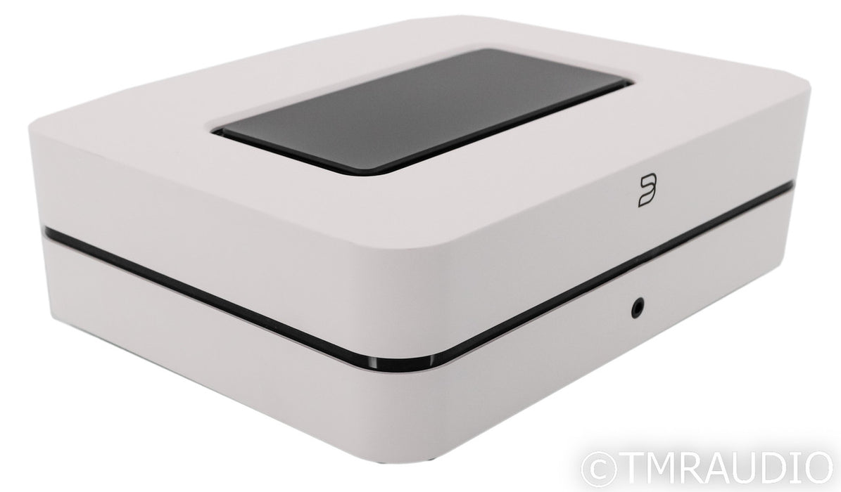 Bluesound POWERNODE Wireless Streaming Amplifier; White; Newest Model (Open Box)