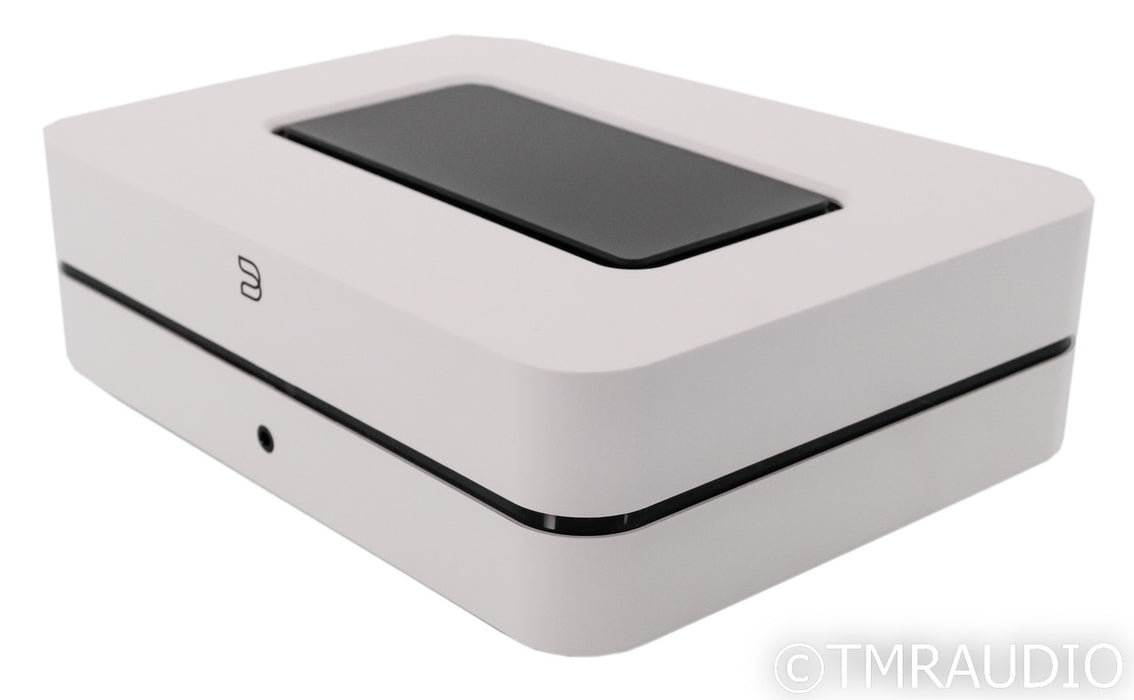 Bluesound POWERNODE Wireless Streaming Amplifier; White; Newest Model (Open Box)
