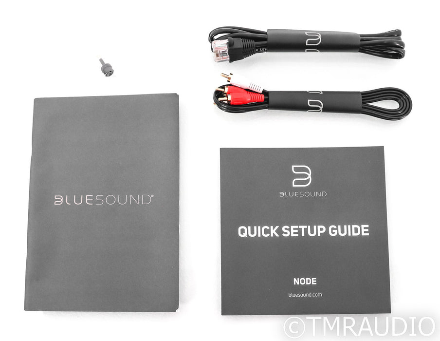 Bluesound NODE Wireless Streamer; Black; Newest Model (Open Box)