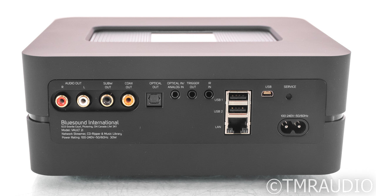 Bluesound VAULT 2i 2TB Network Streamer / CD Ripper; Black (Open Box)