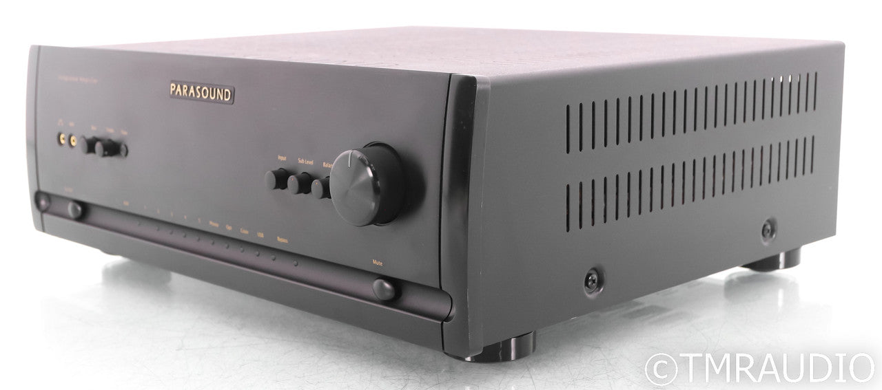 Parasound Halo 2.1 Channel Integrated Amplifier; Black; MM / MC Phono