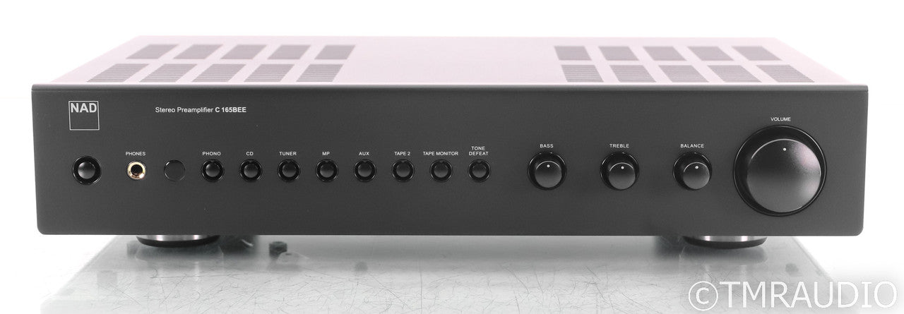 NAD C 165BEE Stereo Preamplifier; Remote; MM / MC Phono; C156BEE (Open Box)