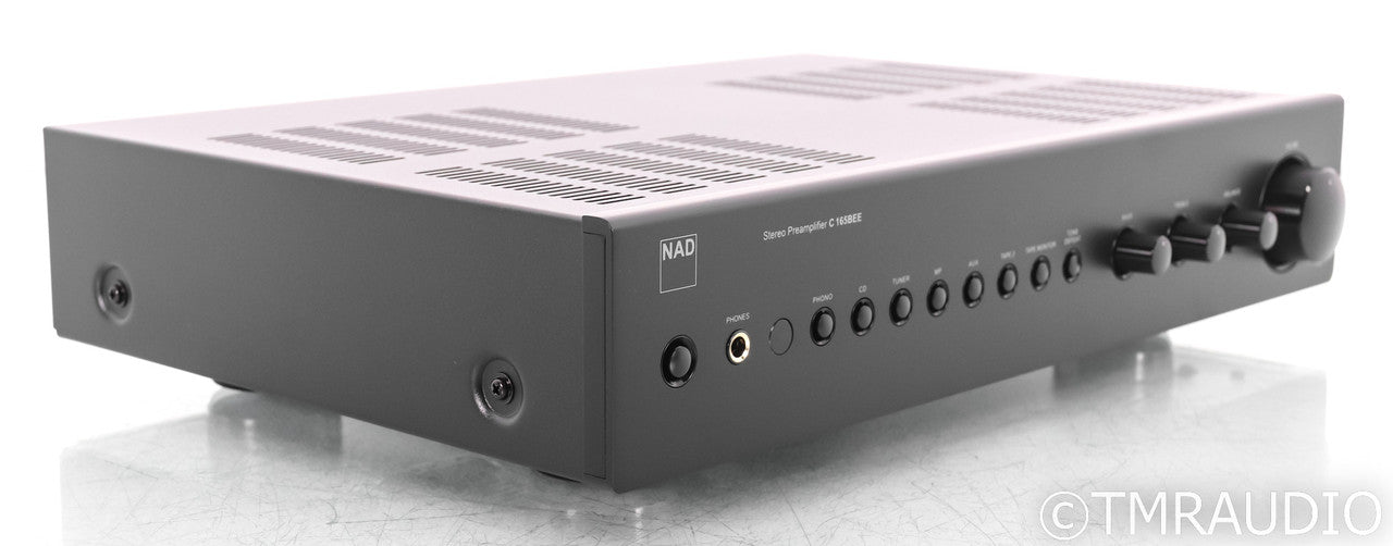 NAD C 165BEE Stereo Preamplifier; Remote; MM / MC Phono; C156BEE (Open Box)
