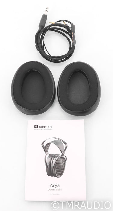 Hifiman Arya Open Back Planar Magnetic Headphones; Black; Cardas Headphone Cable
