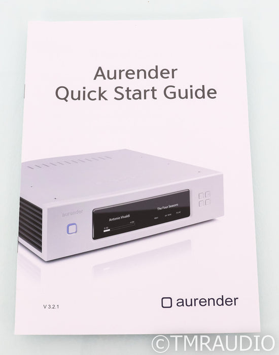 Aurender N100C Server / Streamer; Silver; 4TB (Open Box)