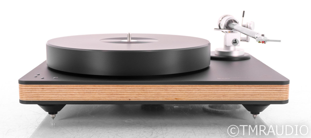 Clearaudio Performance DC Wood Turntable; Black; Satisfy Carbon (Open Box)