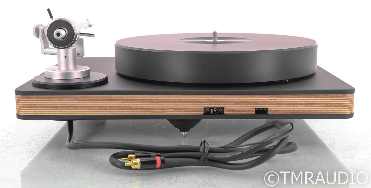 Clearaudio Performance DC Wood Turntable; Black; Satisfy Carbon (Open Box)