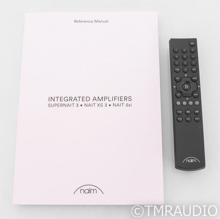 Naim Nait 5si Integrated Amplifier; Remote (Open Box)