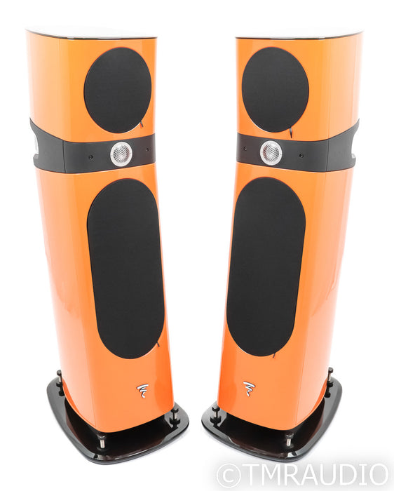 Focal Sopra No. 2 Floorstanding Spekeakers; Electric Orange Pair