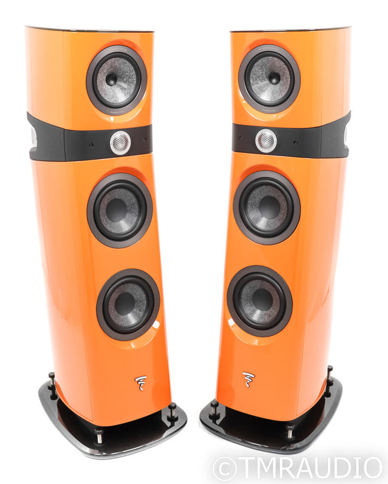 Focal Sopra No. 2 Floorstanding Spekeakers; Electric Orange Pair