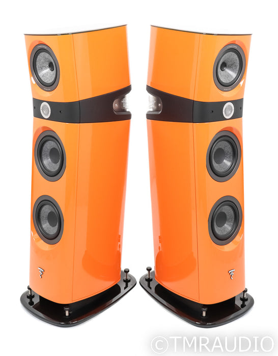 Focal Sopra No. 2 Floorstanding Spekeakers; Electric Orange Pair