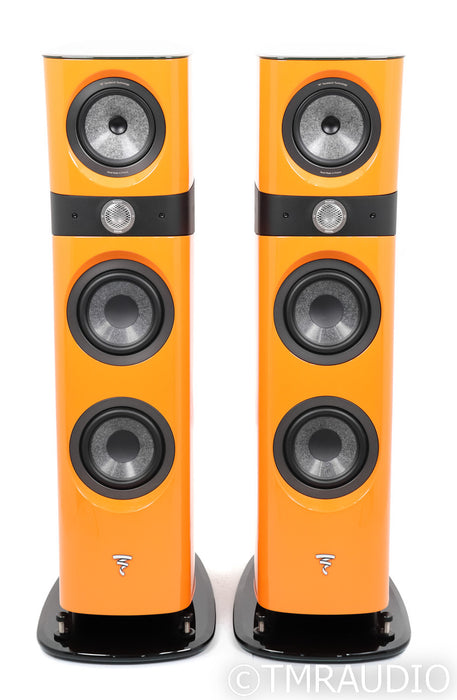 Focal Sopra No. 2 Floorstanding Spekeakers; Electric Orange Pair