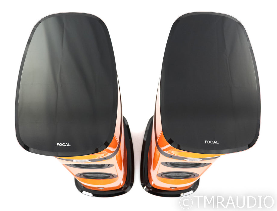 Focal Sopra No. 2 Floorstanding Spekeakers; Electric Orange Pair