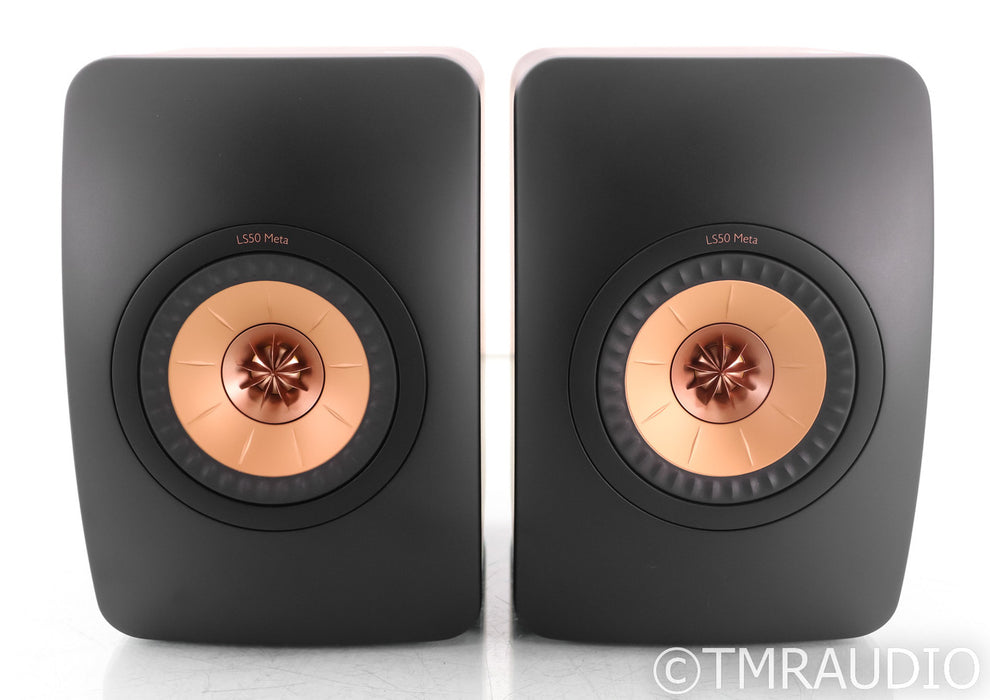 KEF LS50 Meta Bookshelf Speakers; Black Pair; LS-50