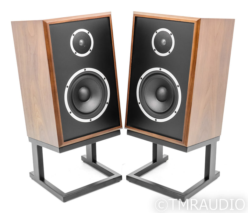 KLH Model 3 Bookshelf Speakers; Walnut Pair (Open Box)