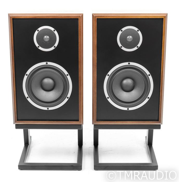 KLH Model 3 Bookshelf Speakers; Walnut Pair (Open Box)