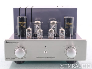PrimaLuna EvoLution EVO 100 Stereo Tube Preamplifier; Silver (No Remote)