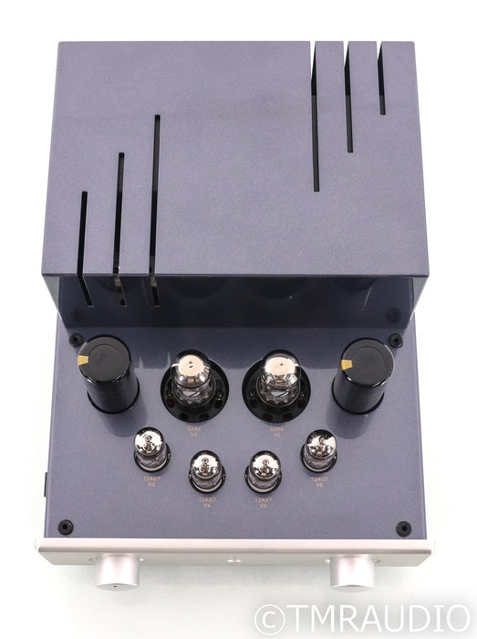 PrimaLuna EvoLution EVO 100 Stereo Tube Preamplifier; Silver (No Remote)