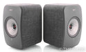 KEF LSX Wireless Powered Bookshelf Speakers; Black Pair; Bluetooth; Remote