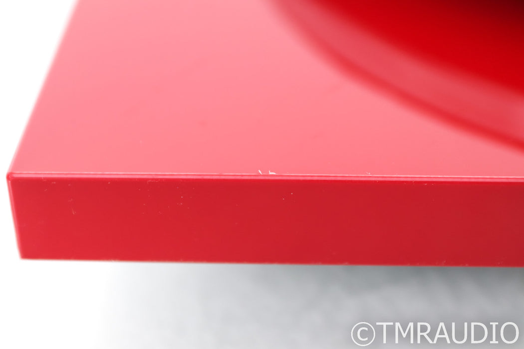 Rega Planar 3 Belt Drive Turntable; P3; Exact 2 Cart; Red (Open Box)
