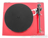 Rega Planar 3 Belt Drive Turntable; P3; Exact 2 Cart; Red (Open Box)