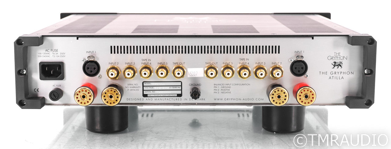 The Gryphon Atilla Stereo Integrated Amplifier; Remote
